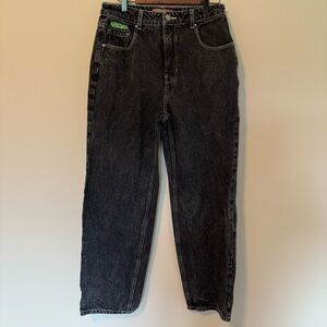 Empyre Tori Black Acid Wash Wide Leg -Size 6 High Rise, 29” Inseam, 100% Cotton